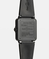 Men's watch / unisex BELL & ROSS, BR 03 Phantom / 41mm, SKU: BR03A-PH-CE/SRB | watchphilosophy.co.uk