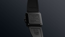 Men's watch / unisex BELL & ROSS, BR 03-92 Diver Black Matte / 42mm, SKU: BR0392-D-BL-CE/SRB | watchphilosophy.co.uk