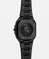 Men's watch / unisex BELL & ROSS, BR 05 Skeleton Black Ceramic / 41mm, SKU: BR05A-BL-SK-CE/SCE | watchphilosophy.co.uk
