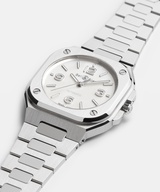Men's watch / unisex BELL & ROSS, BR 05 Mother of Pearl Steel / 36mm, SKU: BR05A-S-MP-ST/SST | watchphilosophy.co.uk