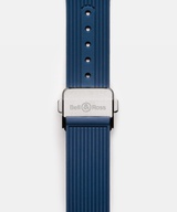 Men's watch / unisex BELL & ROSS, BR 05 Chrono Blue Steel / 42mm, SKU: BR05C-BLU-ST/SRB | watchphilosophy.co.uk