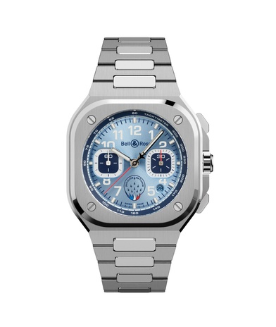 Men's watch / unisex BELL & ROSS, BR 05 Chrono Patrouille de Francel Limited Edition / 42mm, SKU: BR05C-PAF-ST/SST | watchphilosophy.co.uk