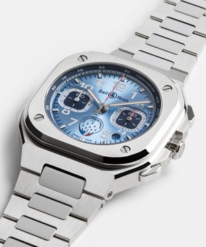 Men's watch / unisex BELL & ROSS, BR 05 Chrono Patrouille de Francel Limited Edition / 42mm, SKU: BR05C-PAF-ST/SST | watchphilosophy.co.uk