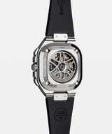 Men's watch / unisex  BELL & ROSS, BR 05 Chrono Grey Steel & Gold / 42mm, SKU: BR05C-RTH-STPG/SRB | watchphilosophy.co.uk