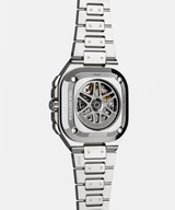 Men's watch / unisex BELL & ROSS, BR 05 Chrono Grey Steel & Gold / 42mm, SKU: BR05C-RTH-STPG/SSG | watchphilosophy.co.uk