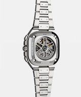 Men's watch / unisex  BELL & ROSS, BR 05 Chrono Grey Steel & Gold / 42mm, SKU: BR05C-RTH-STPG/SSG | watchphilosophy.co.uk