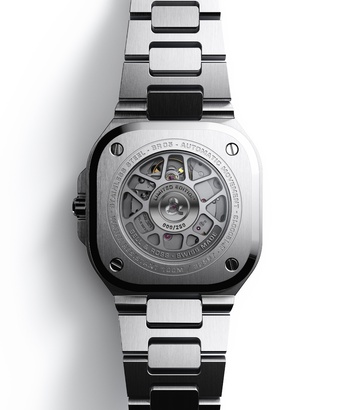 Men's watch / unisex BELL & ROSS, BR 05 Artline / 40mm, SKU: BR05A-BL-GLST/SST | watchphilosophy.co.uk