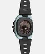 Men's watch / unisex BELL & ROSS, BR-X5 Blue Lum Limited Edition / 41mm, SKU: BRX5R-BLUM-TC/SRB | watchphilosophy.co.uk