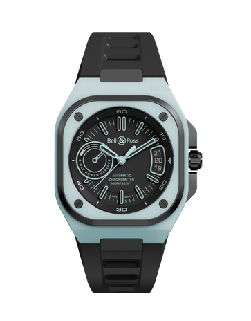 Men's watch / unisex BELL & ROSS, BR-X5 Blue Lum Limited Edition / 41mm, SKU: BRX5R-BLUM-TC/SRB | watchphilosophy.co.uk
