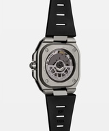 Men's watch / unisex BELL & ROSS, BR-X5 Black Titanium / 41mm, SKU: BRX5R-BL-TI/SRB | watchphilosophy.co.uk