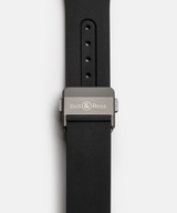 Men's watch / unisex BELL & ROSS, BR-X5 Black Titanium / 41mm, SKU: BRX5R-BL-TI/SRB | watchphilosophy.co.uk