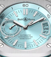 Men's watch / unisex BELL & ROSS, BR-X5 Ice Blue Steel / 41mm, SKU: BRX5R-IB-ST/SRB | watchphilosophy.co.uk