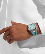 Men's watch / unisex BELL & ROSS, BR-X5 Ice Blue Steel / 41mm, SKU: BRX5R-IB-ST/SRB | watchphilosophy.co.uk