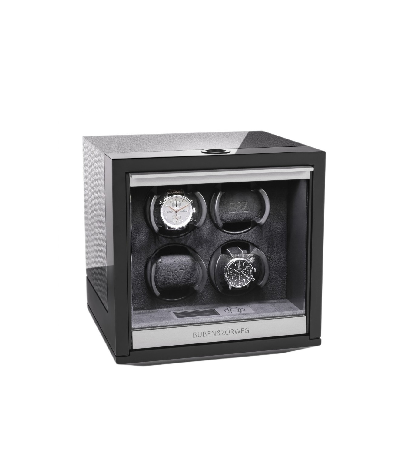 BUBEN & ZORWEG, Neo 4 High-Gloss Carbon Time Mover, SKU: BZN4HGC | watchphilosophy.co.uk