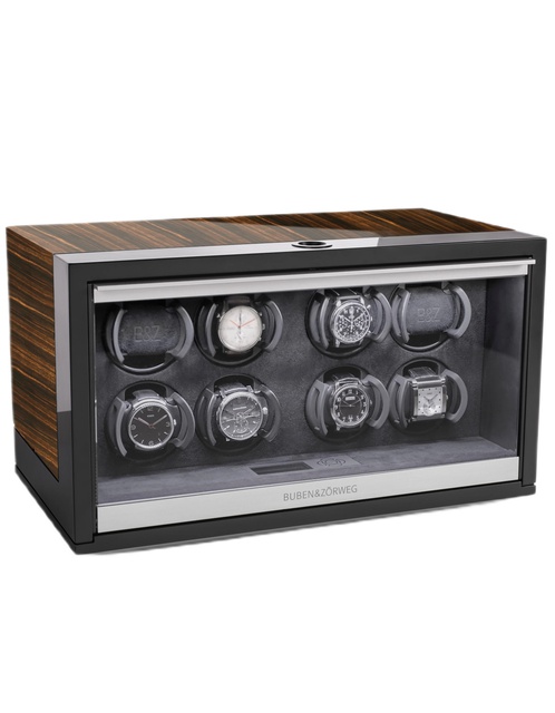 BUBEN & ZORWEG, Neo 8 High-Gloss Macassar Time Mover, SKU: BZN8HGM | watchphilosophy.co.uk