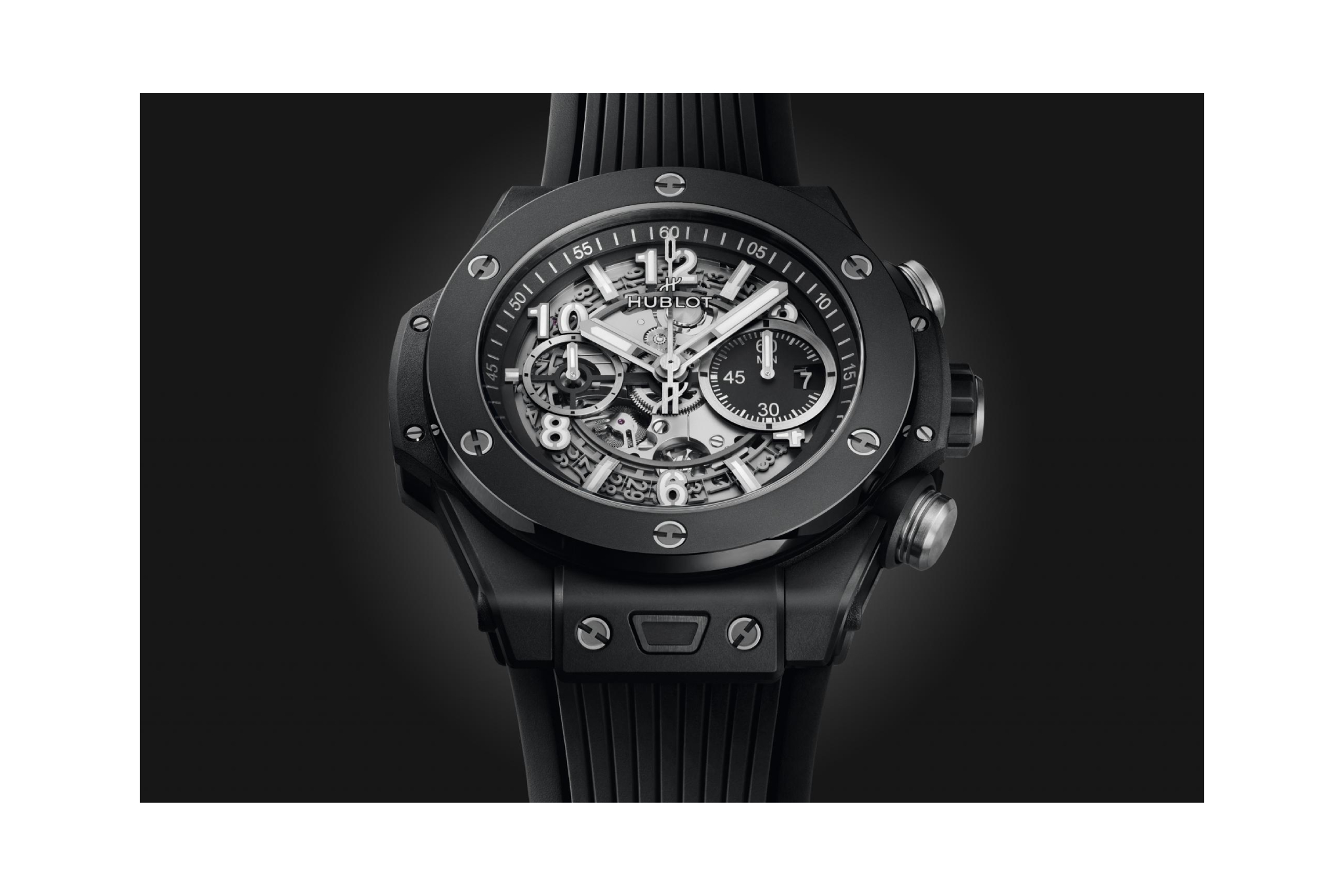 Men's watch / unisex HUBLOT, Big Bang Unico Black Magic / 44mm, SKU: 421.CI.1170.RX | watchphilosophy.co.uk