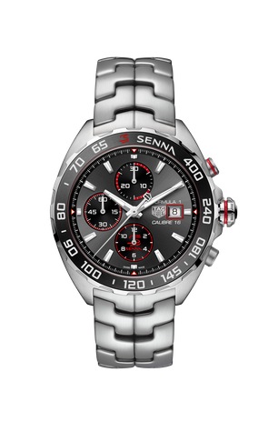 Men's watch / unisex TAG HEUER, Formula 1 Senna Automatic Chronograph / 44mm, SKU: CAZ201D.BA0633 | watchphilosophy.co.uk