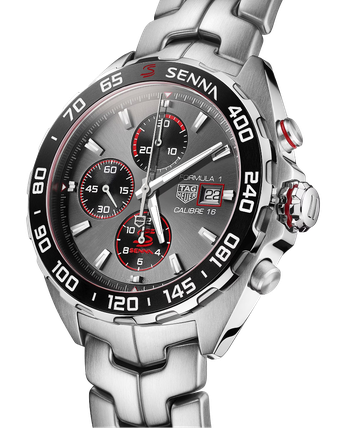 Men's watch / unisex TAG HEUER, Formula 1 Senna Automatic Chronograph / 44mm, SKU: CAZ201D.BA0633 | watchphilosophy.co.uk