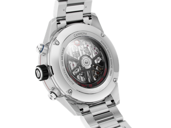 Men's watch / unisex TAG HEUER, Carrera GMT / 45mm, SKU: CBG2A1Z.BA0658 | watchphilosophy.co.uk
