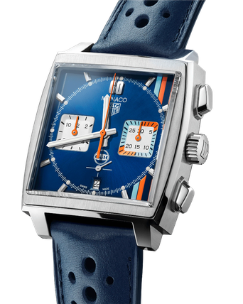 Men's watch / unisex TAG HEUER, Monaco Gulf / 39mm, SKU: CBL2115.FC6494 | watchphilosophy.co.uk