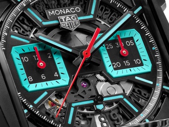 Men's watch / unisex TAG HEUER, Monaco Chronograph / 39mm, SKU: CBL2184.FT6236 | watchphilosophy.co.uk