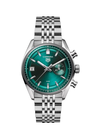 Men's watch / unisex TAG HEUER, Carrera Chronograph / 39mm, SKU: CBS2211.BA0048 | watchphilosophy.co.uk
