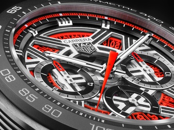 Men's watch / unisex TAG HEUER, Carrera Chronograph Extreme Sport / 44mm, SKU: CBU2082.FT6275 | watchphilosophy.co.uk