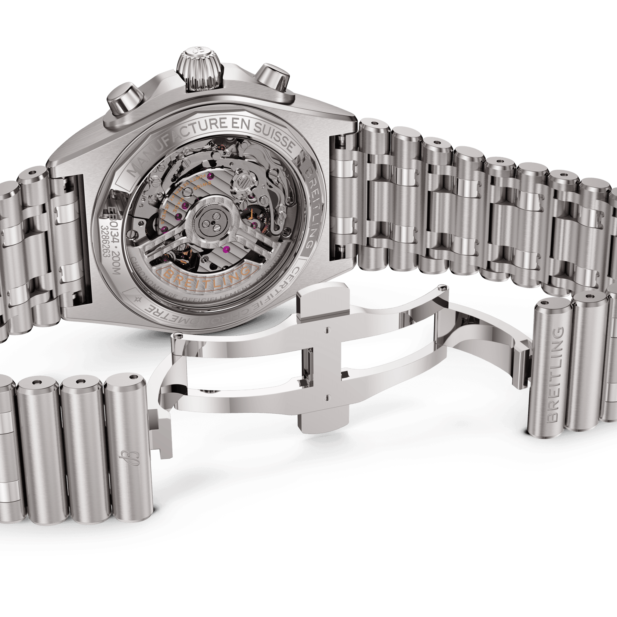 Men's watch / unisex BREITLING, Chronomat B01 / 42mm, SKU: EB0134101M1E1 | watchphilosophy.co.uk