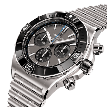 Men's watch / unisex BREITLING, Super Chronomat B01 / 44mm, SKU: EB0136251M1E1 | watchphilosophy.co.uk