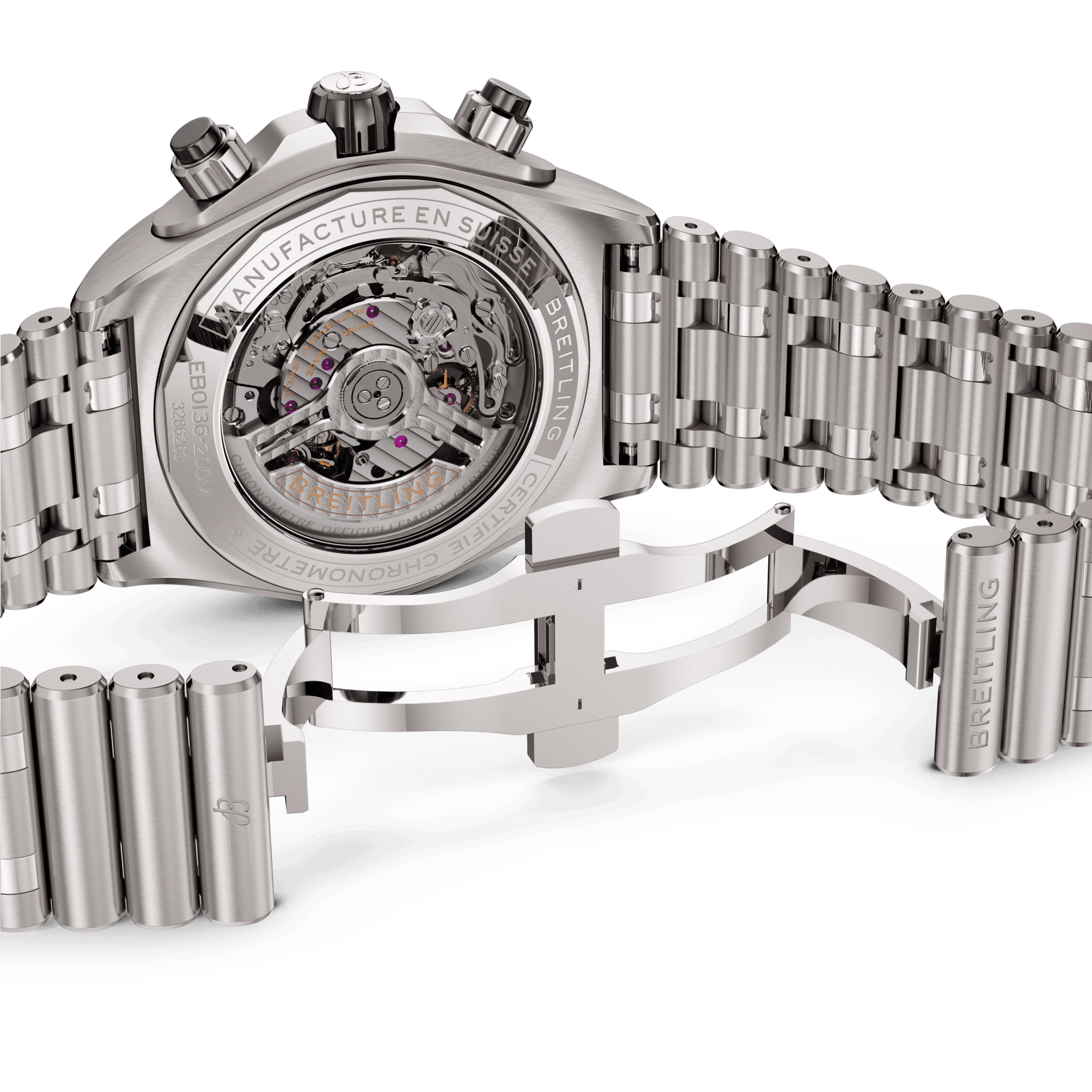 Men's watch / unisex BREITLING, Super Chronomat B01 / 44mm, SKU: EB0136251M1E1 | watchphilosophy.co.uk