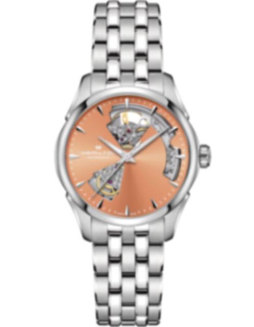 Ladies' watch  HAMILTON, Jazzmaster Open Heart Lady Auto / 36mm, SKU: H32215100 | watchphilosophy.co.uk