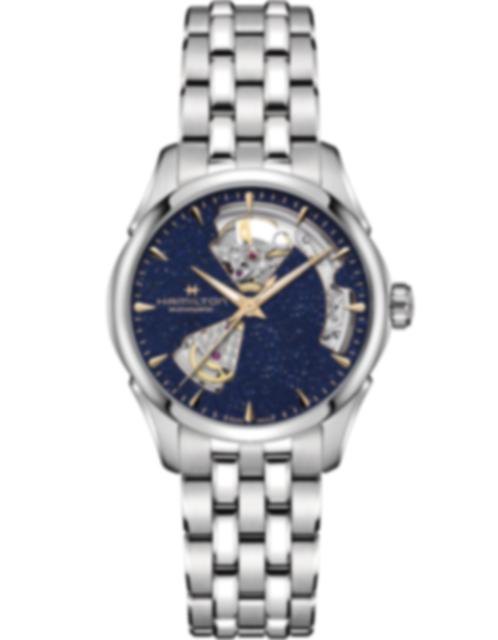 Ladies' watch  HAMILTON, Jazzmaster Open Heart Lady Auto / 36mm, SKU: H32215142 | watchphilosophy.co.uk