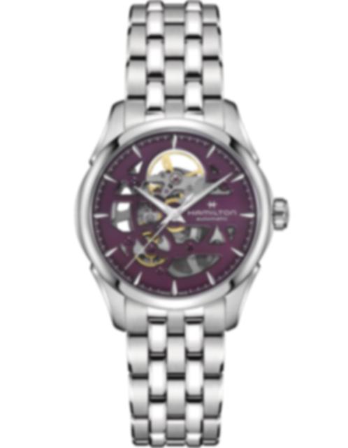 Ladies' watch HAMILTON, Jazzmaster Skeleton Lady Auto / 36mm, SKU: H32265101 | watchphilosophy.co.uk