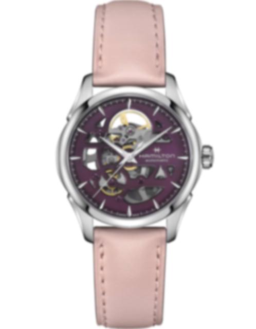 Ladies' watch HAMILTON, Jazzmaster Skeleton Lady Auto / 36mm, SKU: H32265801 | watchphilosophy.co.uk