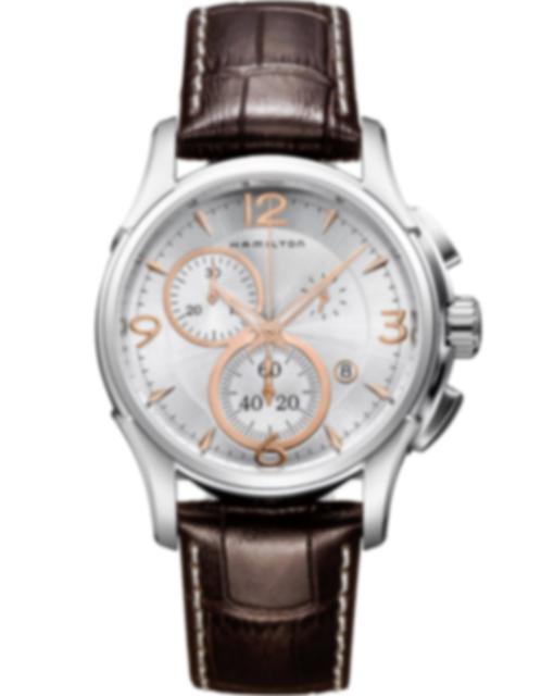 Men's watch / unisex HAMILTON, Jazzmaster Chrono Quartz / 42mm, SKU: H32612555 | watchphilosophy.co.uk