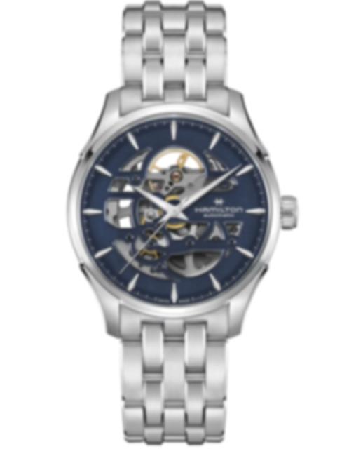 Men's watch / unisex  HAMILTON, Jazzmaster Skeleton Auto / 40mm, SKU: H42535141 | watchphilosophy.co.uk
