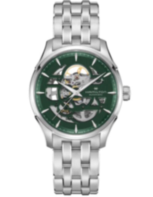 Men's watch / unisex  HAMILTON, Jazzmaster Skeleton Auto / 40mm, SKU: H42535160 | watchphilosophy.co.uk