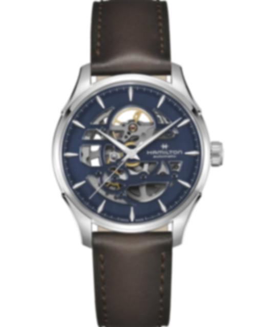 Men's watch / unisex HAMILTON, Jazzmaster Skeleton Auto / 40mm, SKU: H42535541 | watchphilosophy.co.uk