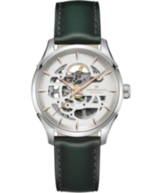 Men's watch / unisex  HAMILTON, Jazzmaster Skeleton Auto / 40mm, SKU: H42535810 | watchphilosophy.co.uk