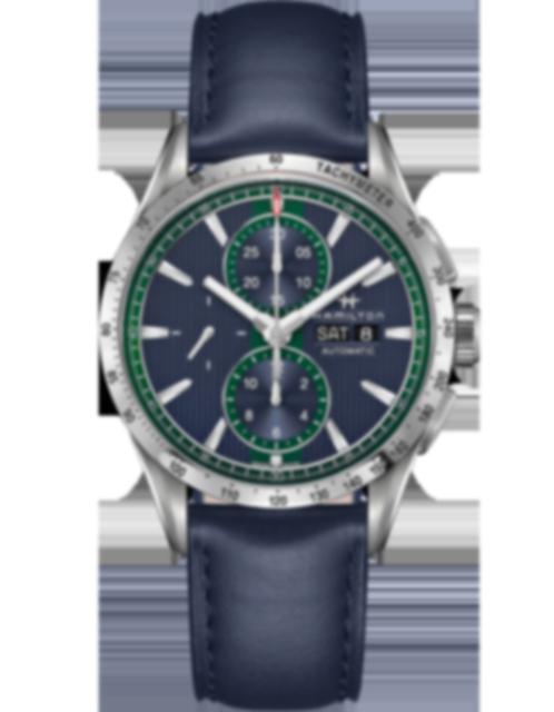 Men's watch / unisex HAMILTON, Broadway Day Date Auto Chrono / 43mm, SKU: H43516641 | watchphilosophy.co.uk