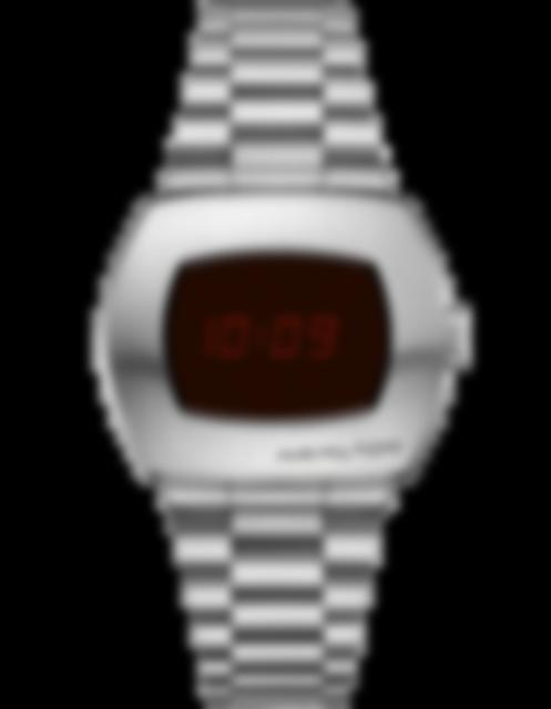 Men's watch / unisex HAMILTON, American Classic PSR Digital Quartz / 40.8mm x 34.7mm, SKU: H52414130 | watchphilosophy.co.uk