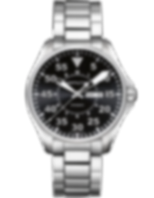 Men's watch / unisex HAMILTON, Khaki Aviation Pilot Day Date Quartz / 42mm, SKU: H64611135 | watchphilosophy.co.uk