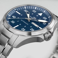 Men's watch / unisex  HAMILTON, Khaki Aviation Pilot Day Date Auto / 42mm, SKU: H64635140 | watchphilosophy.co.uk