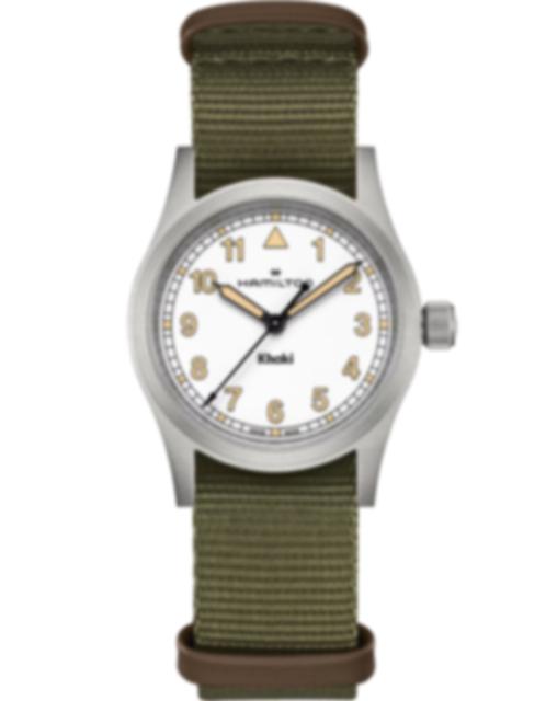 Men's watch / unisex HAMILTON, Khaki Field Quartz / 33mm, SKU: H69301910 | watchphilosophy.co.uk