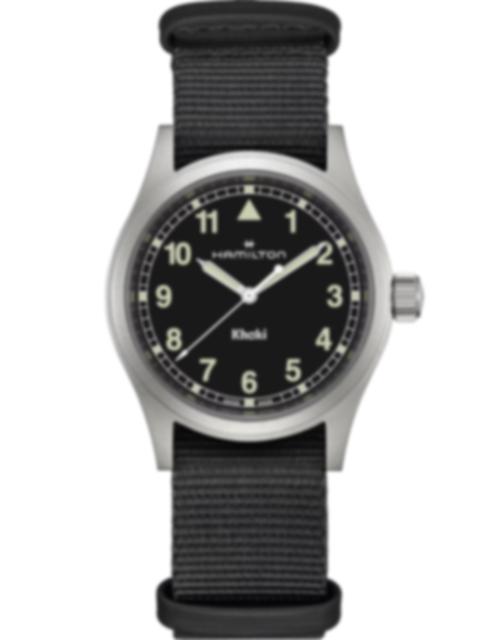 Men's watch / unisex HAMILTON, Khaki Field Quartz / 38mm, SKU: H69401430 | watchphilosophy.co.uk