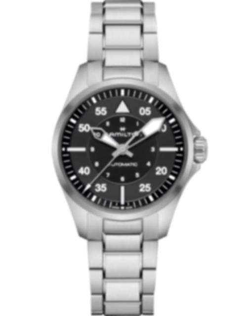 Men's watch / unisex HAMILTON, Khaki Aviation Pilot Auto / 36mm, SKU: H76215130 | watchphilosophy.co.uk