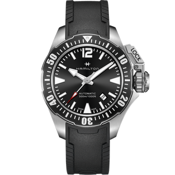 Men's watch / unisex  HAMILTON, Khaki Navy Frogman Auto / 42mm, SKU: H77605335 | watchphilosophy.co.uk