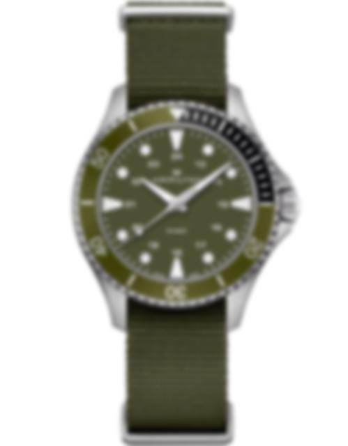 Men's watch / unisex HAMILTON, Khaki Navy Scuba Quartz / 37mm, SKU: H82241961 | watchphilosophy.co.uk