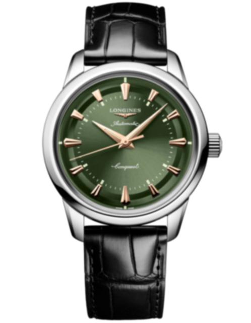 Men's watch / unisex  LONGINES, Conquest Heritage / 38mm, SKU: L1.649.4.02.2 | watchphilosophy.co.uk