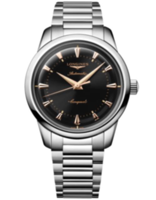 Men's watch / unisex  LONGINES, Conquest Heritage / 40mm, SKU: L1.650.4.52.6 | watchphilosophy.co.uk
